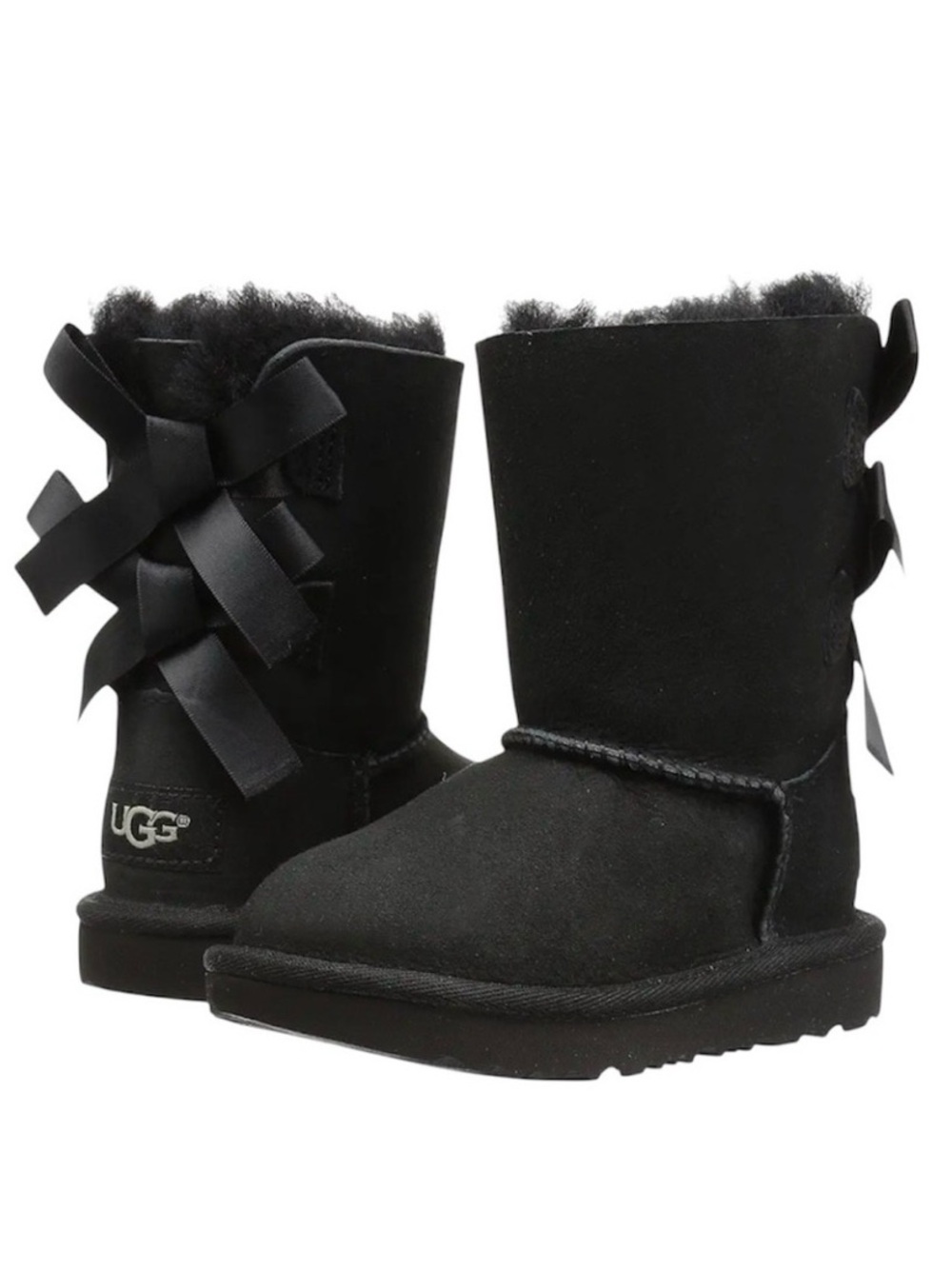 UGG Bailey Bow II Toddler Size 10 Black